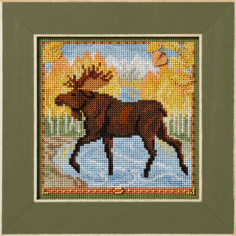 Autumn Moose - Mill Hill Kit