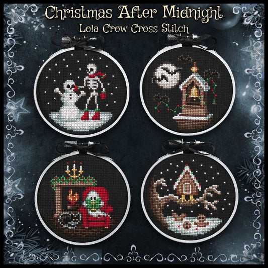Pre-Order - Christmas After Midnight - Lola Crow Cross Stitch