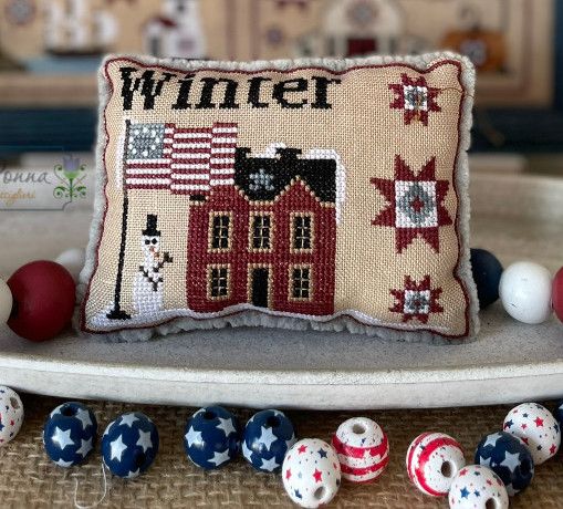 American Seasons Pillows: Winter- Mani di Donna