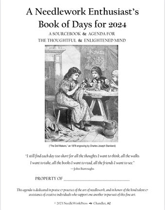 Book of Days 2024 Planner - Needlework Press