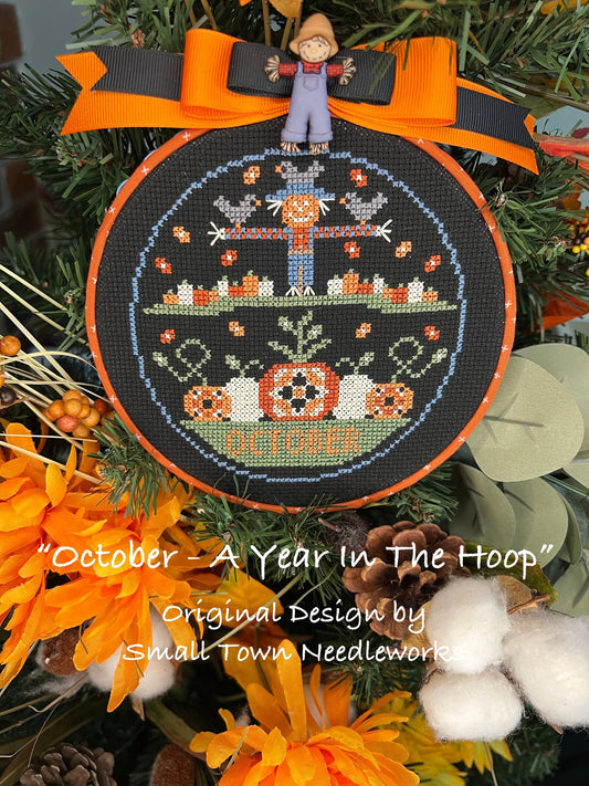 Oct - A Year in the Hoop Kit -Small Town Needleworks