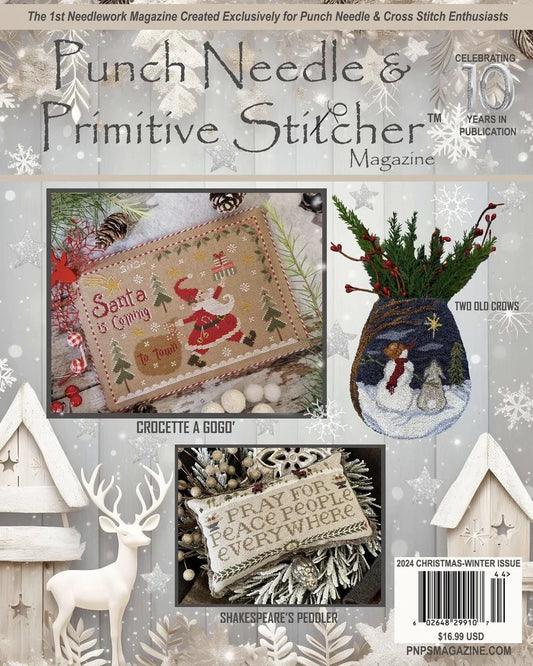 Punch Needle and Primitive Stitcher 2024 Winter Issue - Magazine