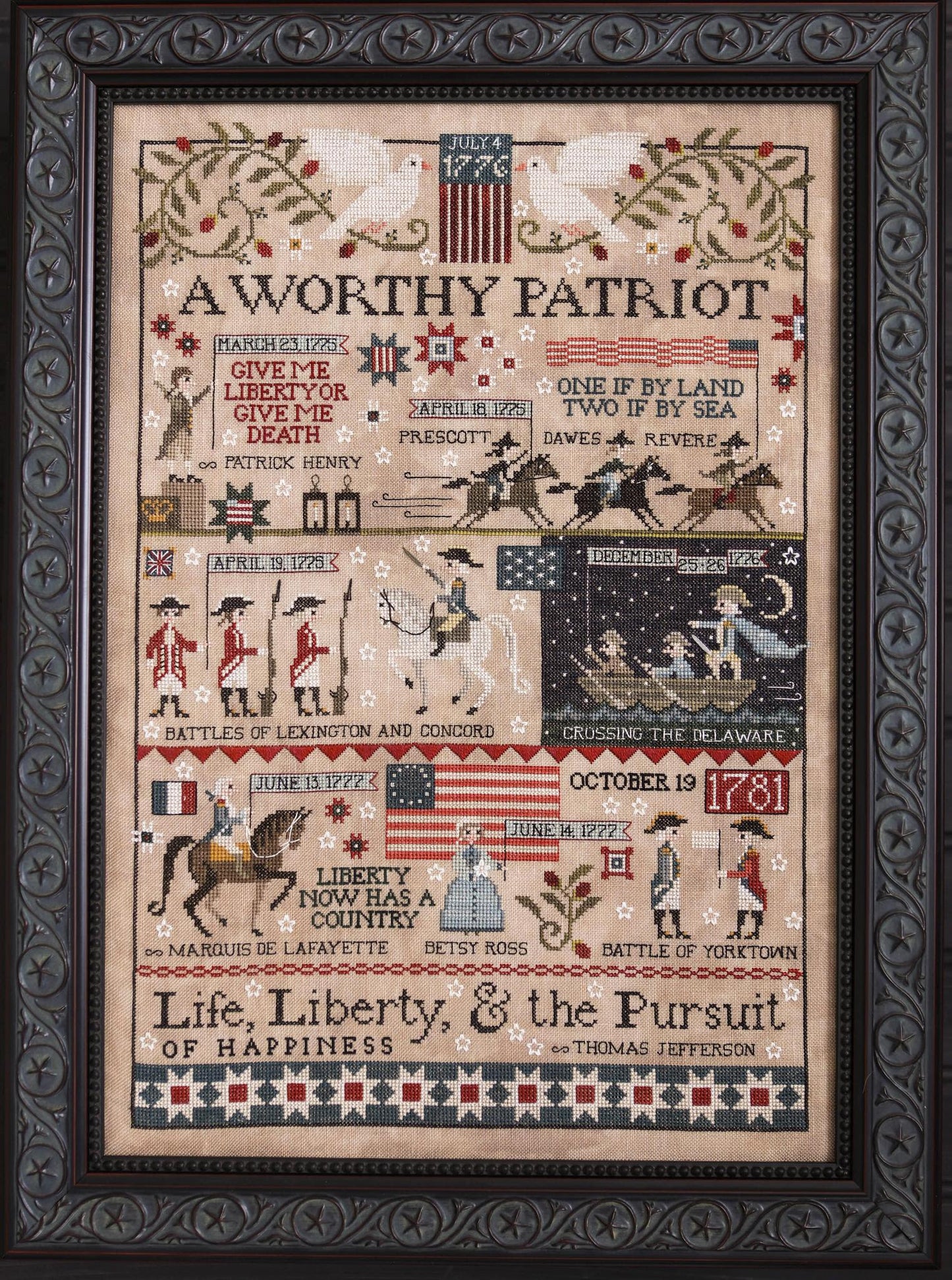 PRE-ORDER - A Worthy Patriot - Plum Street Samplers