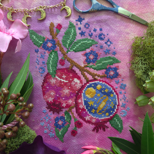 Pre-Order - Starry Pomegranate by BAD Stitch