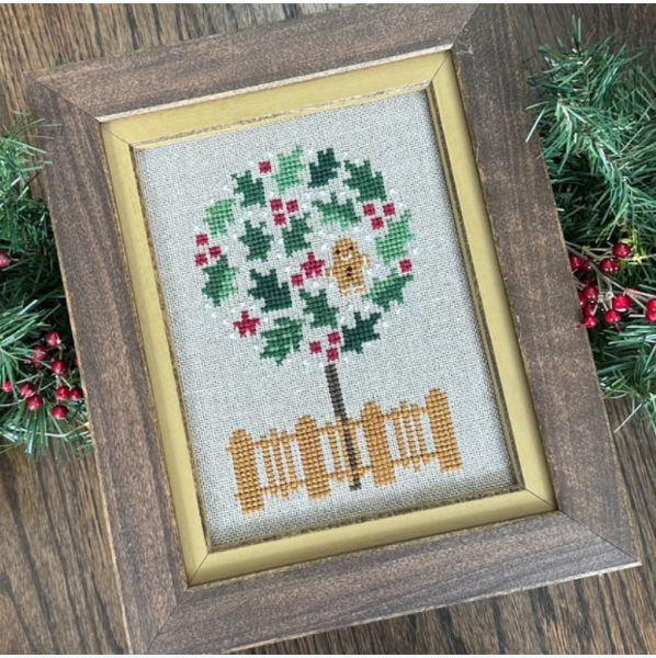 Pop of Christmas - Bent Creek - Cross Stitch Zipper Kit