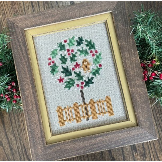 Pop of Christmas - Bent Creek - Cross Stitch Zipper Kit