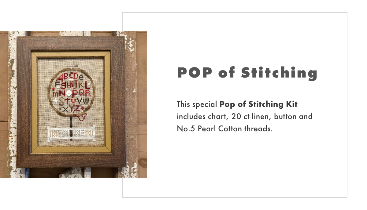 Pop of Stitching - Bent Creek