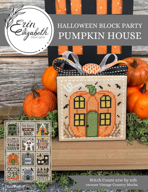 Halloween Block Party - Pumpkin House- Erin Elizabeth