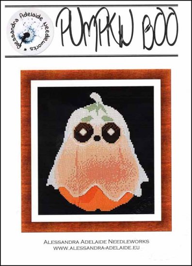 Pumpkin Boo by Alessandra Adelaide Needleworks