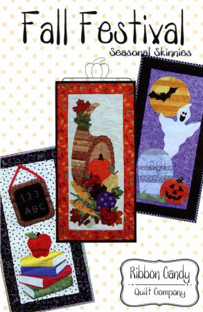 Fall Festival - Seasonal Skinnies by Ribbon Candy Quilt Company