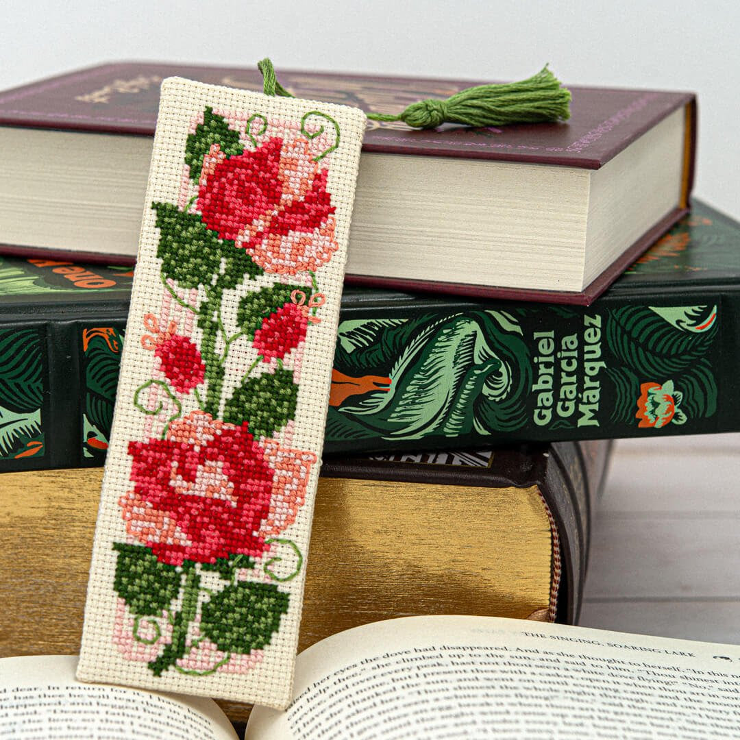 Climbing Roses Bookmark- Counting Puddles