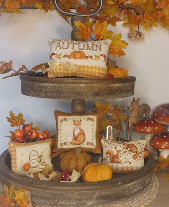 Autumn Set Pillows by Serenita Di Campagna