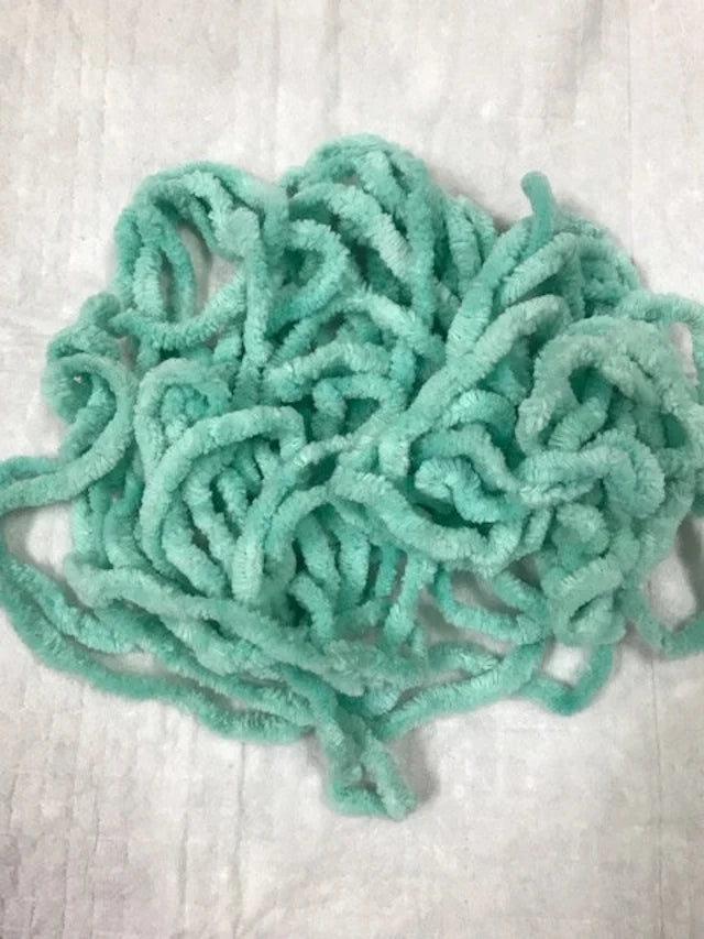 Chenille Trim by Lady Dot Creates - Sea Glass