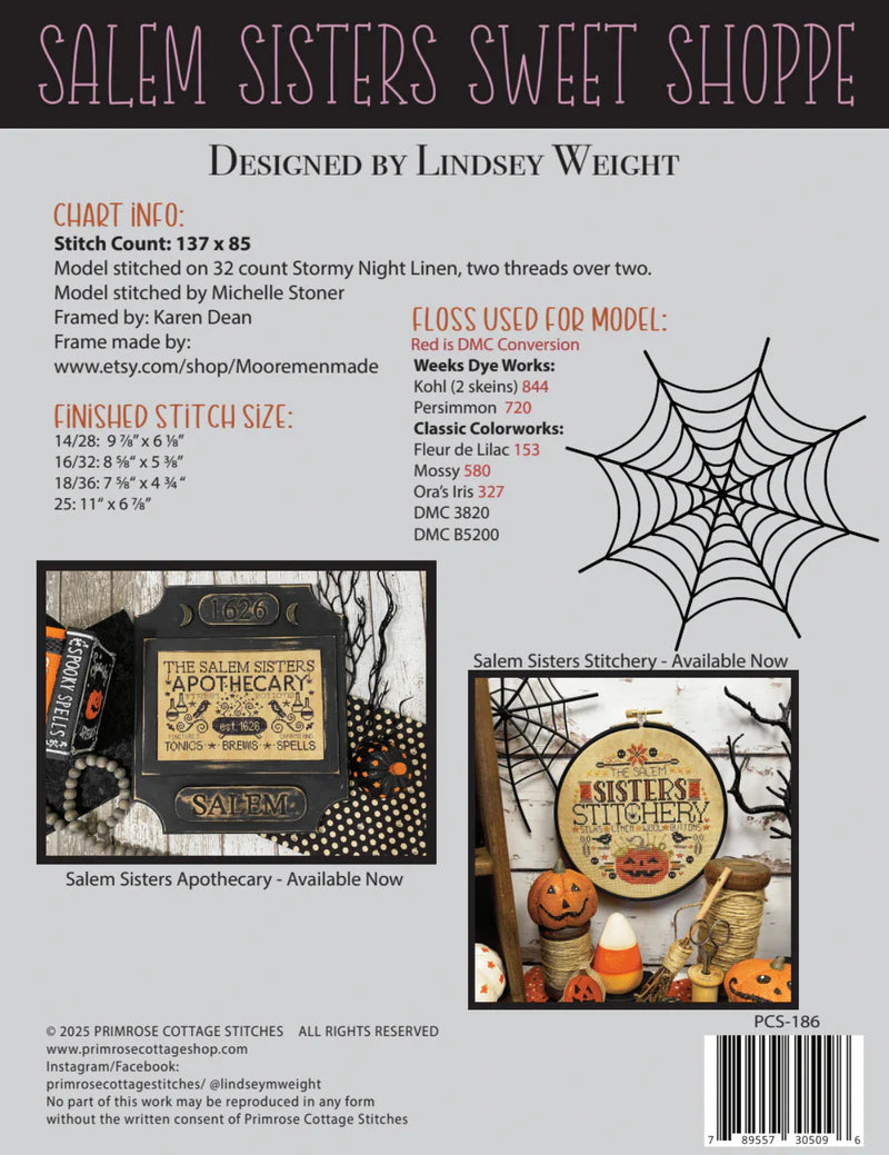 The Salem Sisters Sweet Shoppe - Primrose Cottage