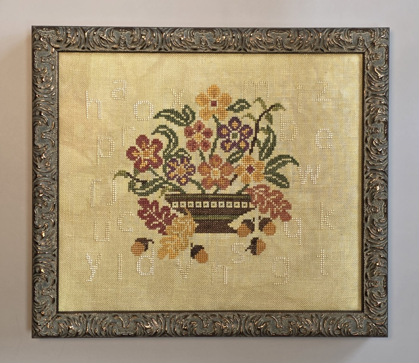 Pre-Order - Autumn Basket Sampler by Wildflower Stitching