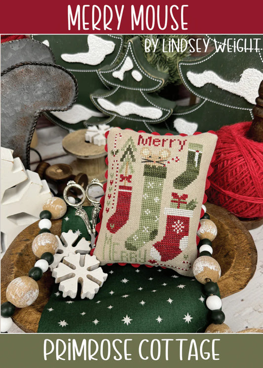 Merry Mouse - Primrose Cottage Stitches