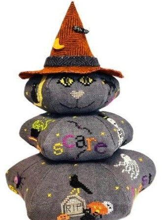 PRE-ORDER - Black Cat Stacker - Praiseworthy Stitches