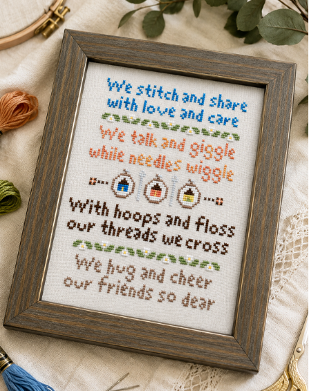 Pre-Order -Stitch and Share - by Sweet Wing Studio