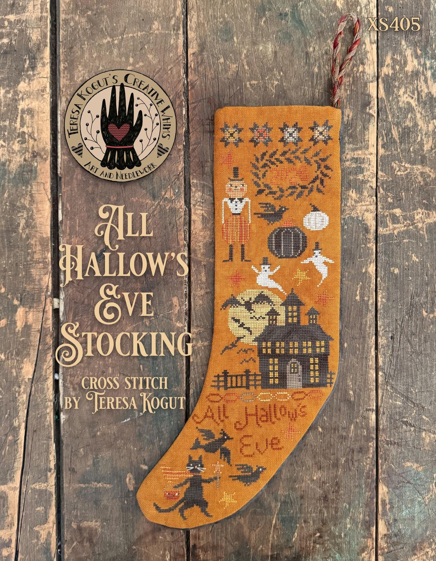 Pre-Order - All Hallow's Eve Stocking - Teresa Kogut