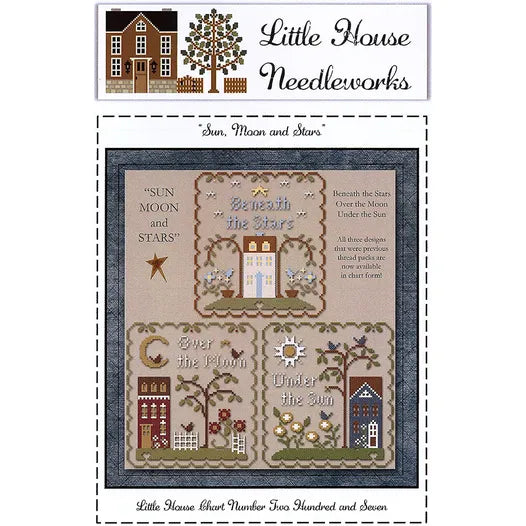 Sun, Moon and Stars - Little House Needleworks