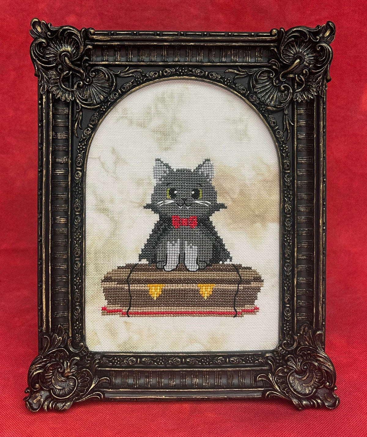 Pre-Order - Vincent the Vampire Kitty by The Stitchin' Kitten Designs
