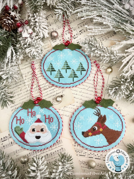 Wintergreen Christmas- Luminous Fiber Arts