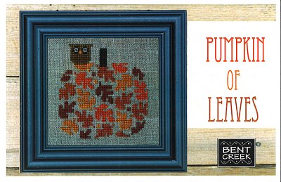 Pumpkin of Leaves - Bent Creek - Cross Stitch Zipper Kit