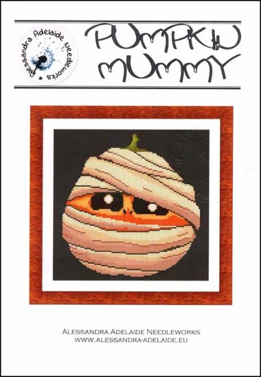 Pumpkin Mummy by Alessandra Adelaide Needleworks