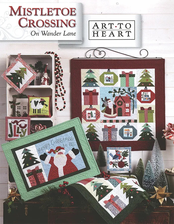 Mistletoe Crossing on Wander Lane by Art to Heart - Nancy Halvorsen