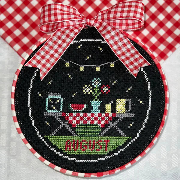 Aug - A Year in the Hoop Kit -Small Town Needleworks
