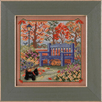 Autumn Bench - Mill Hill Kit