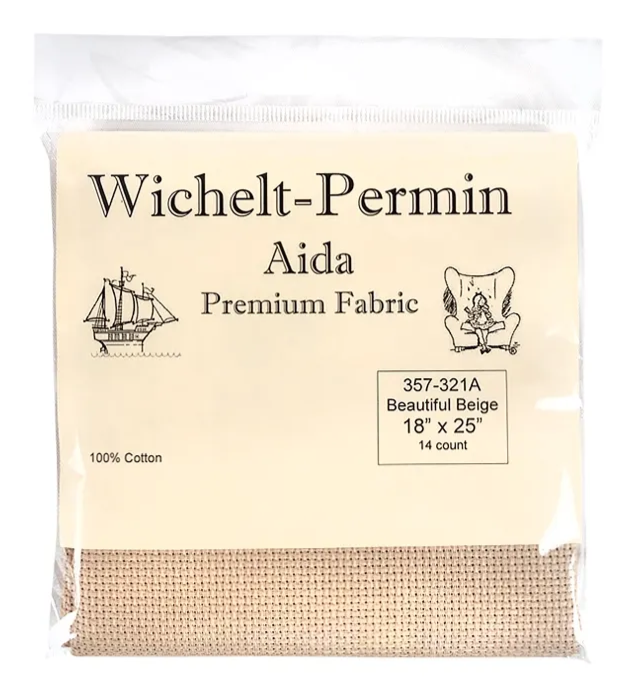 14 ct. Beautiful Beige Aida by Wichelt