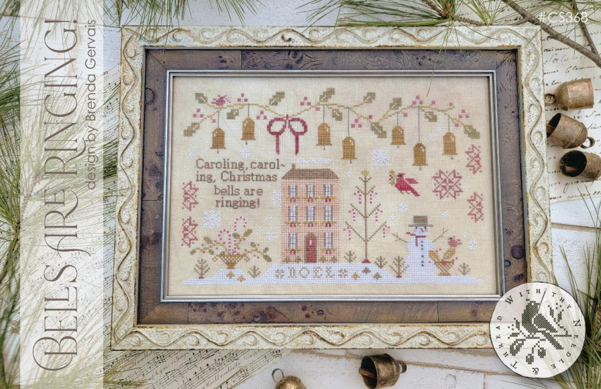 Bells are Ringing- With Thy Needle & Thread - Brenda Gervais - Cross Stitch Pattern