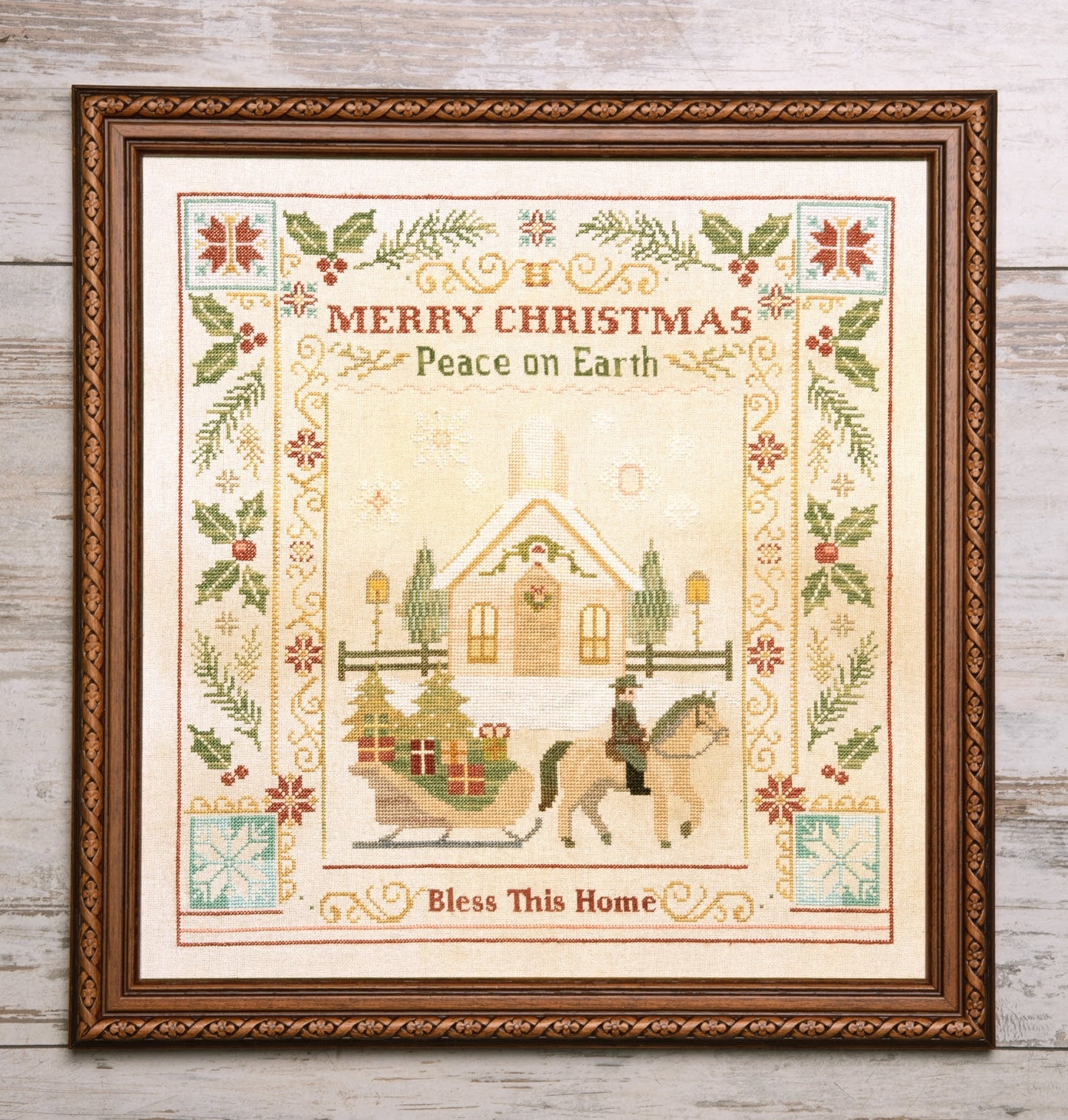 Pre-Order -Christmas Blessings  by Samplers and Primitives