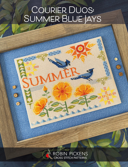 Courier Duos: Summer BlueJays - Robin Pickens