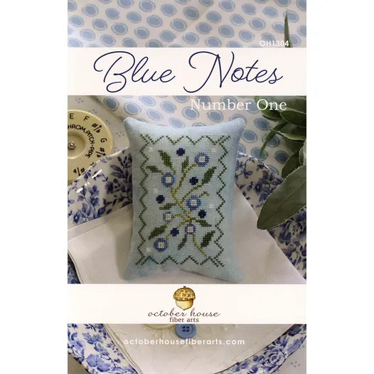 Blue Notes #1 - October House Fiber Arts