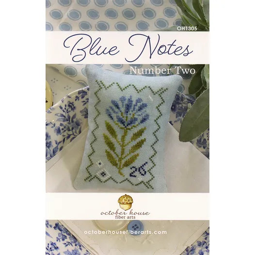 Blue Notes #2 - October House Fiber Arts