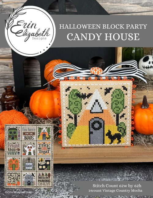Halloween Block Party - Candy House- Erin Elizabeth