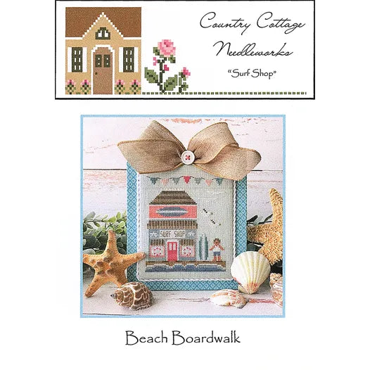 Surf Shop - Beach Boardwalk (2 of 7) - Country Cottage Needleworks