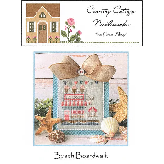 Ice Cream Shop - Beach Boardwalk (1 of 7) - Country Cottage Needleworks