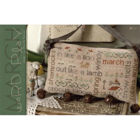 Word Play ~ March - With Thy Needle & Thread - Brenda Gervais - Cross Stitch Pattern