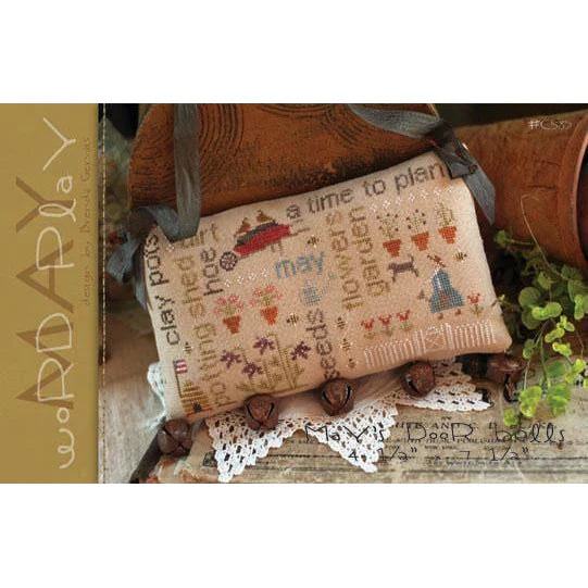 Word Play ~ May - With Thy Needle & Thread - Brenda Gervais - Cross Stitch Pattern