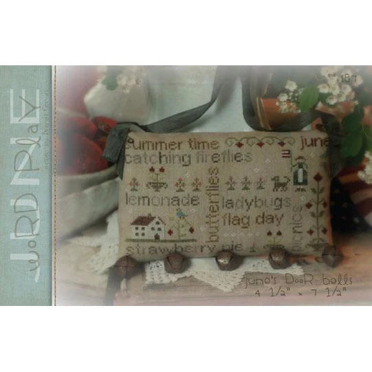 Word Play ~ June - With Thy Needle & Thread - Brenda Gervais - Cross Stitch Pattern