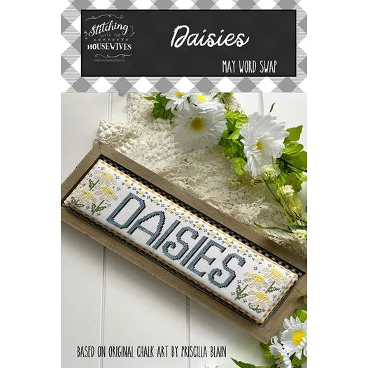 Daisies - May Word Swap - Stitching With the Housewives