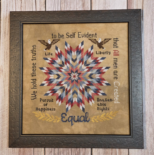 Pre-Order - Created Equal by Wildflower Stitching