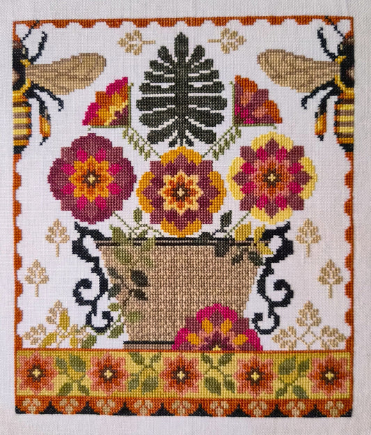 Ferns and Flowers by The Artsy Housewife