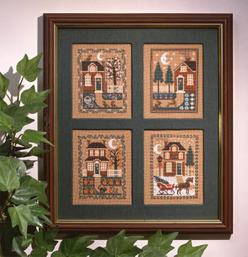 The Four Seasons - The Prairie Schooler - Cross Stitch Pattern