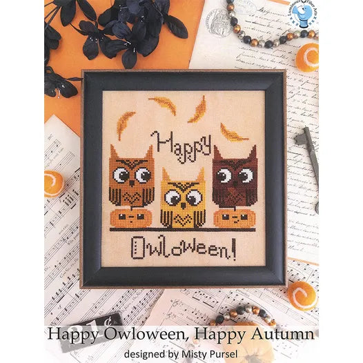 Happy Owloween, Happy Autumn - Luminous Fiber Arts