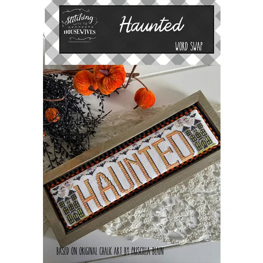 Haunted - Word Swap - Stitching With the Housewives