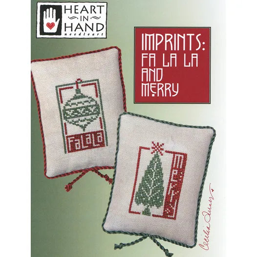 Imprints: Fa La La and Merry Christmas– Heart in Hand